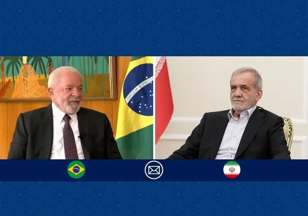 پیام تبریک پزشکیان در پی پیروزی داسیلوا در انتخابات ریاستجمهوری برزیل