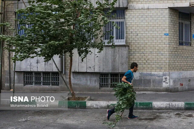 هشدار وزش باد شدید در تهران
