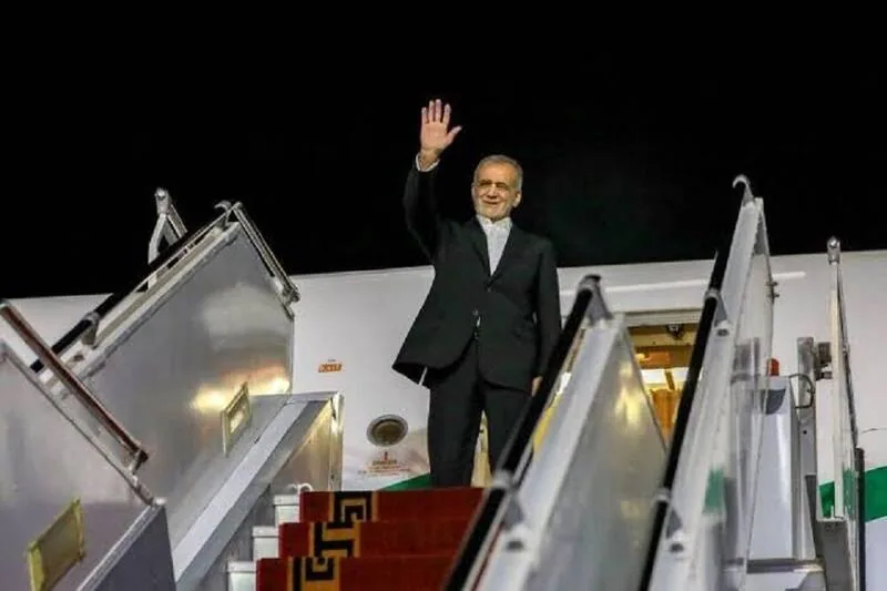 پزشکیان مسکو را به مقصد تهران ترک کرد +فیلم