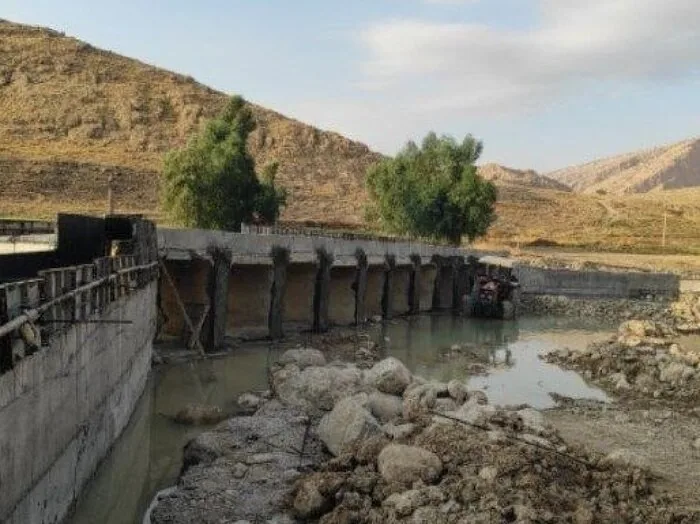 بهره برداری از پل کوزه رود سرپل‌ذهاب بزودی آغاز می شود