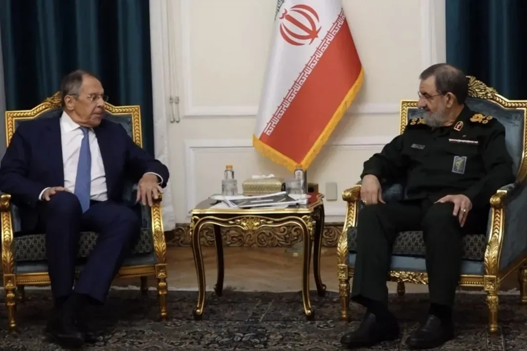 دیدار لاوروف با سرلشکر محسن رضایی + عکس