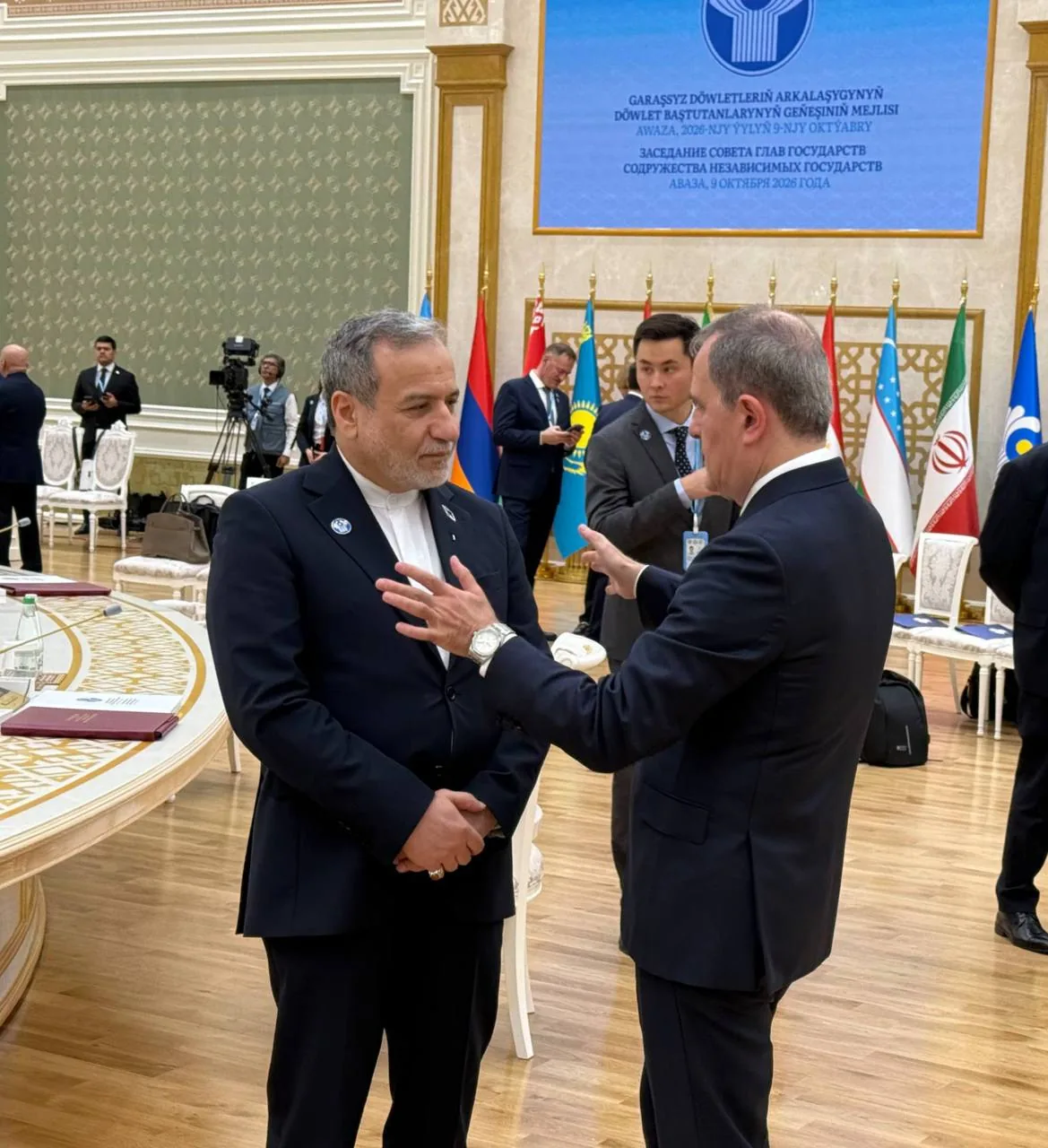 دیدار وزیران خارجه روسیه و جمهوری آذربایجان با عراقچی