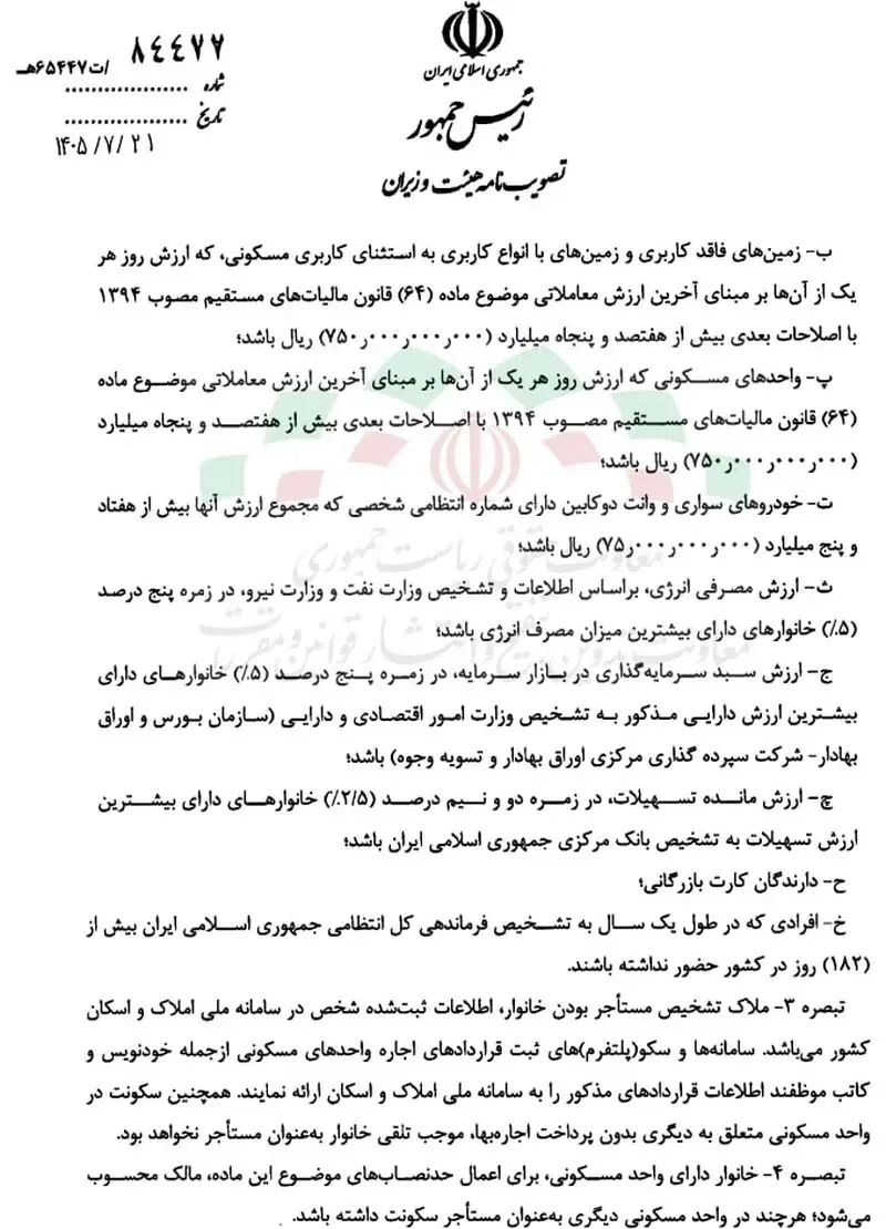 شیوه نامه گروه بندی اقتصادی