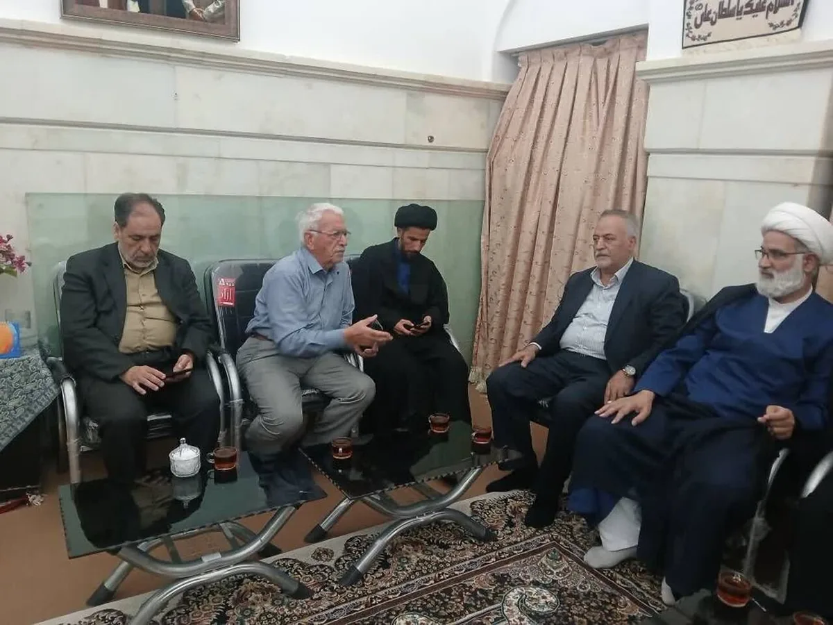 دیدار رئیس اداره حج و زیارت کاشان با نماینده ولی فقیه در امور حج و زیارت+تصاویر