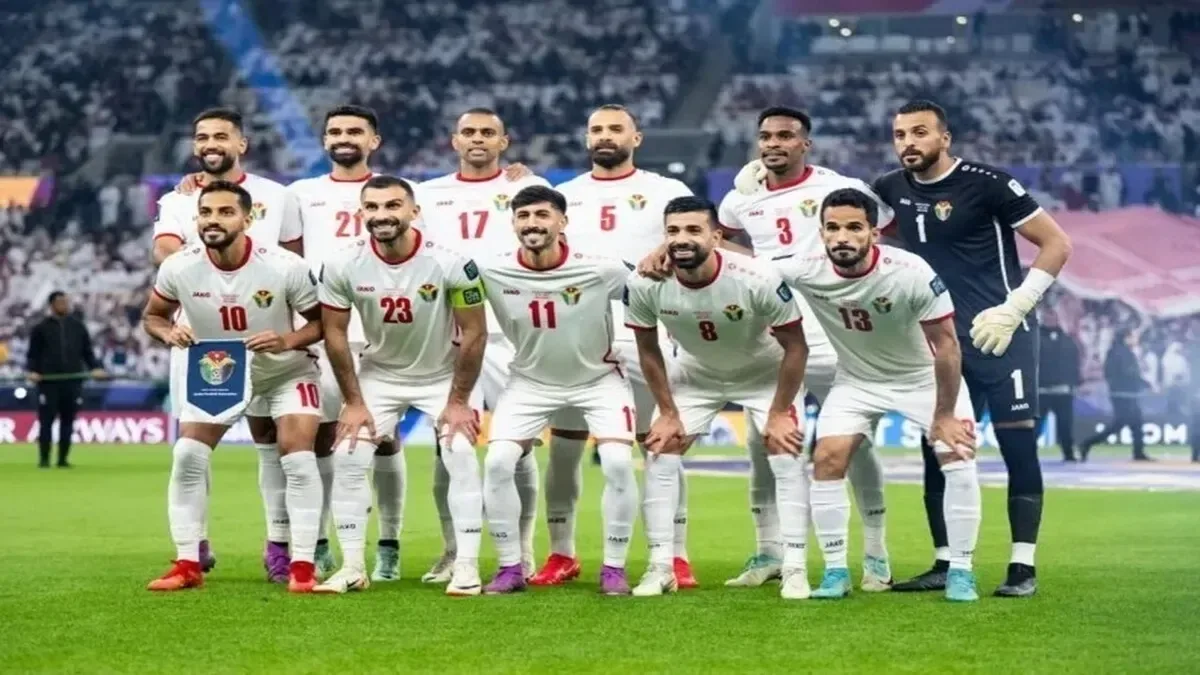 برخلاف جریان بازی اردن گل اول را به ثمر رساند + فیلم