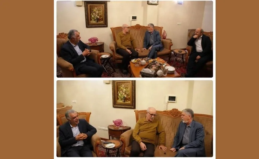 دیدار وزیر فرهنگ با سیدفرید قاسمی