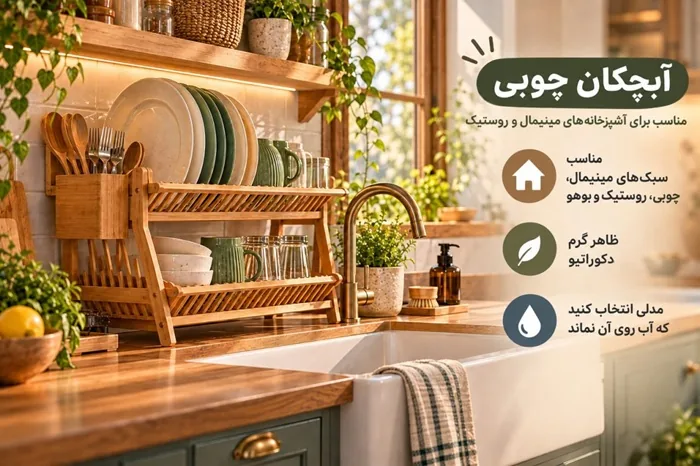 آبچکان برای آشپزخانه کوچک