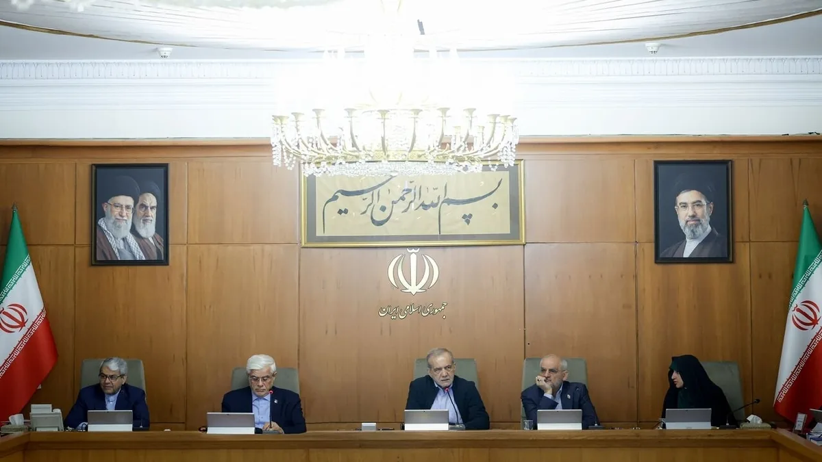 بررسی روند بازسازی تاسیسات نفت و گاز کشور در جلسه هیات دولت