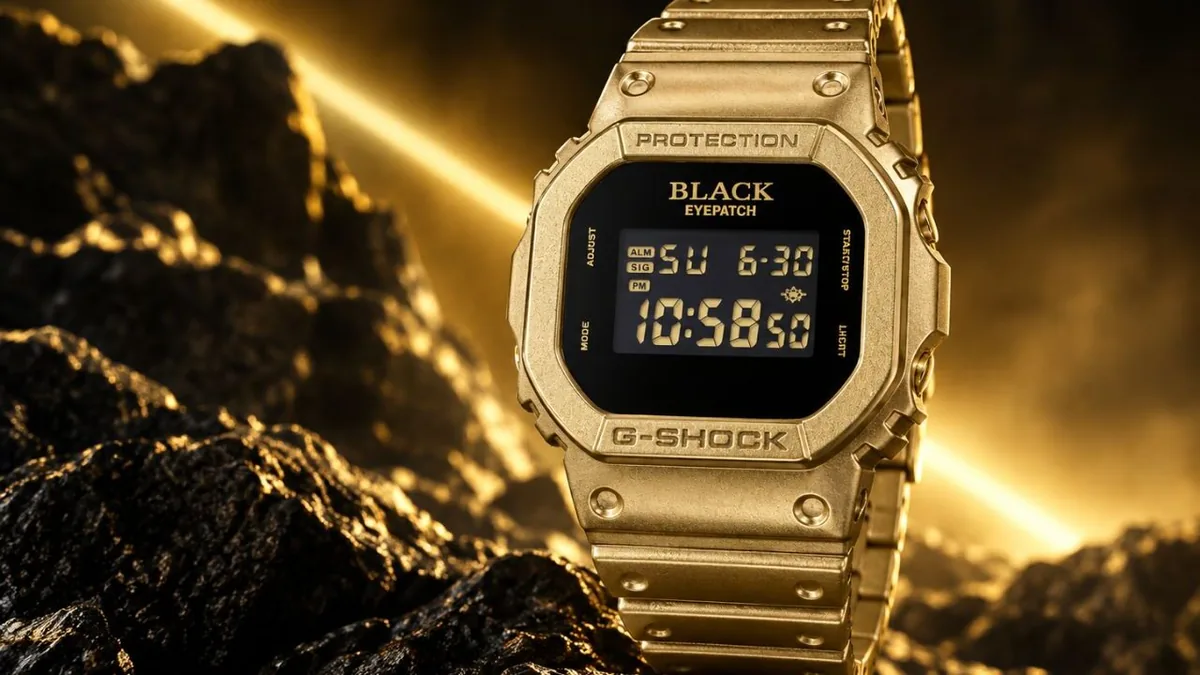 کاسیو نسخه طلایی ساعت G-Shock را با قیمت ۱۶۵ دلار عرضه کرد