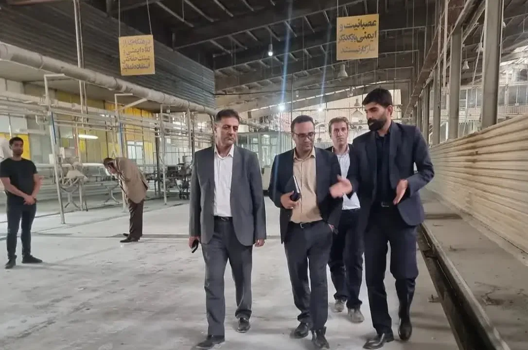 حمایت از چرخه تولید در بروجرد؛ بازدید میدانی دادستان از واحدهای صنعتی و تولیدی