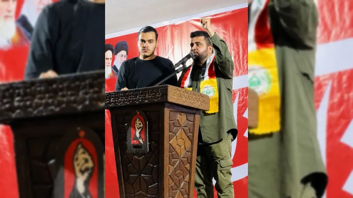 نماینده فرهنگی کتائب سیدالشهدای عراق: تجاوز به ایران با پاسخ قاطع و کوبنده مقاومت مواجه خواهد شد