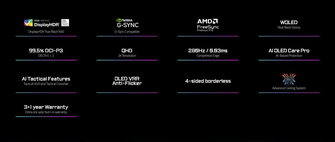 مانیتور AORUS Elite WOLED گیگابایت