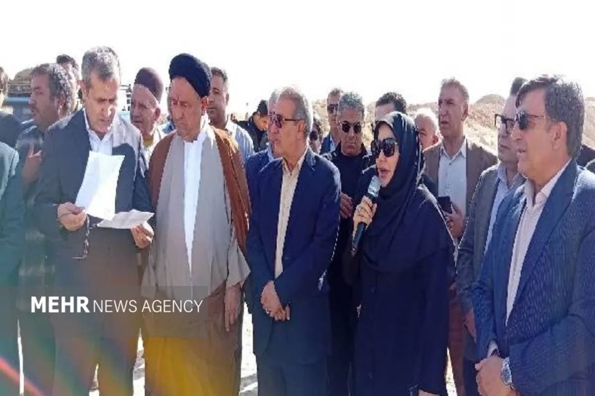عملیات اجرایی بیمارستان ۲۰۰ تختخوابی دهدشت آغاز شد