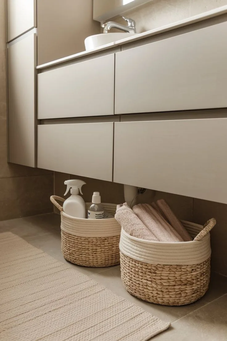 سبد نظم دهنده حمام و دستشویی