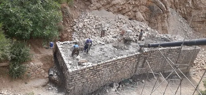 ۱۱ هزار مترمربع از معابر شهر مرزی باینگان آسفالت شد