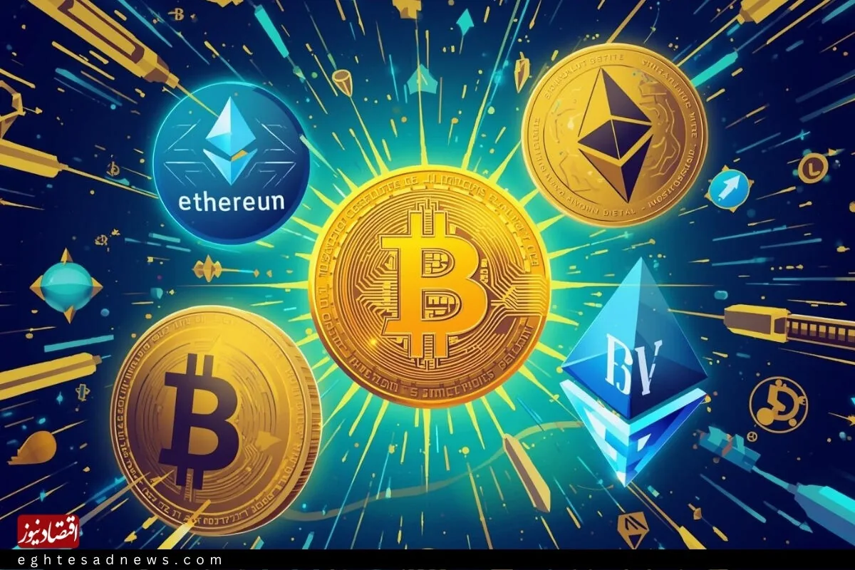 قیمت بیتکوین و اتریوم امروز یکشنبه ۳ آبان ۱۴۰۵ | کاهش قیمت بیت کوین