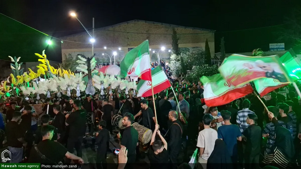 کلیپ| آیین سنتی و معنوی «علمگردانی» در شهر جوپار