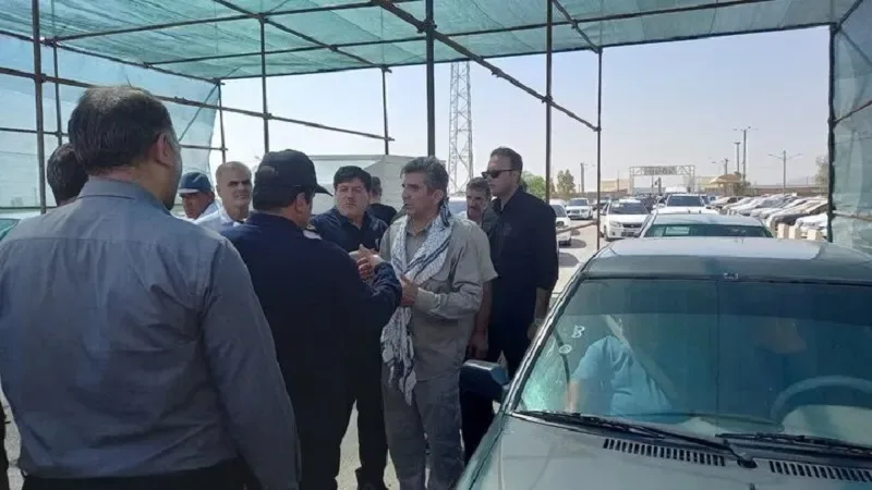 حدود ۳۰ درصد ظرفیت پارکینگ اربعین مهران تکمیل شد