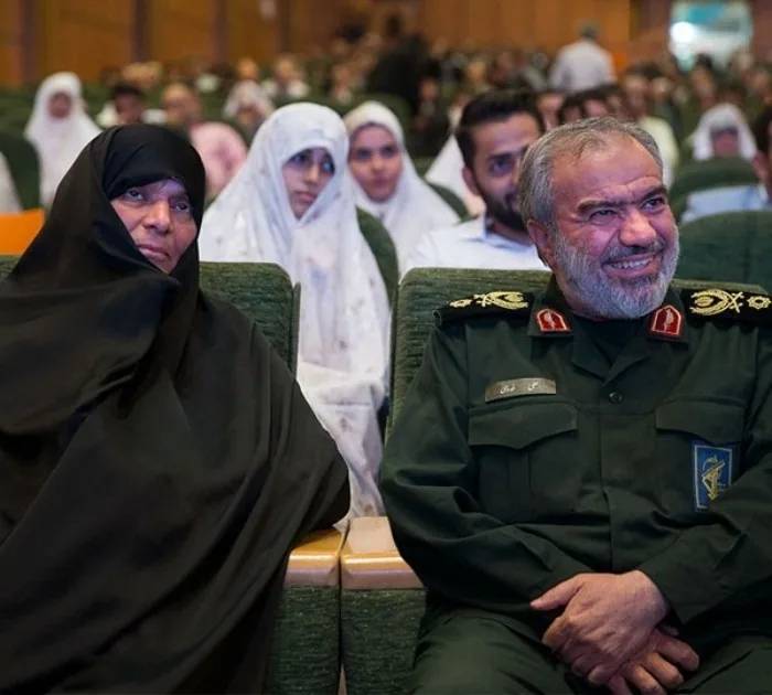 همسر سردار علی فدوی