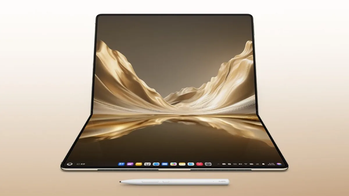 افشای اطلاعات جدید نشان میدهد آیپد تاشوی اپل ممکن است از MateBook Fold هواوی الهام بگیرد