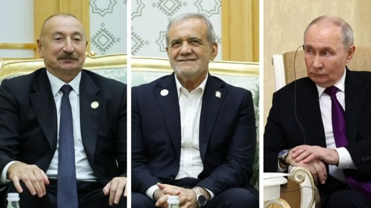 تأکید بر گسترش همکاریهای سهجانبه ایران، روسیه، جمهوری آذربایجان و تقویت تعاملات خزر