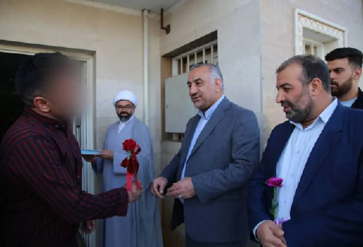 آزادی ۷۷ زندانی همزمان با سفر استانی رئیس سازمان زندانها به خراسان شمالی