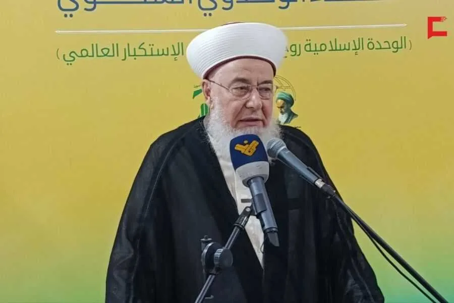 هشدار شیخ غازی حنینه: خطرناکترین سلاح دشمن، تفرقهافکنی و ضربه به وحدت اسلامی است