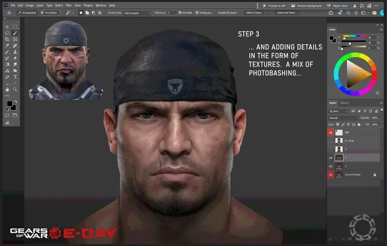 طرح‌های مفهومی اولیه Gears of War: E-Day تغییرات شخصیت های بازی را نشان می دهد | گیمفا