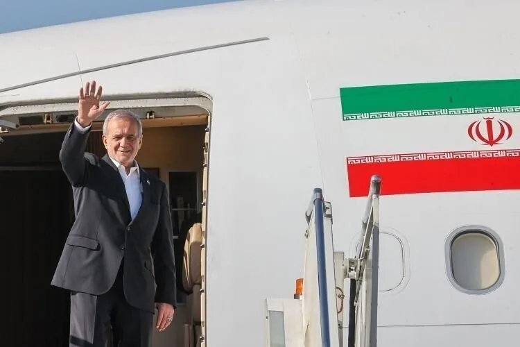 پزشکیان عازم روسیه شد