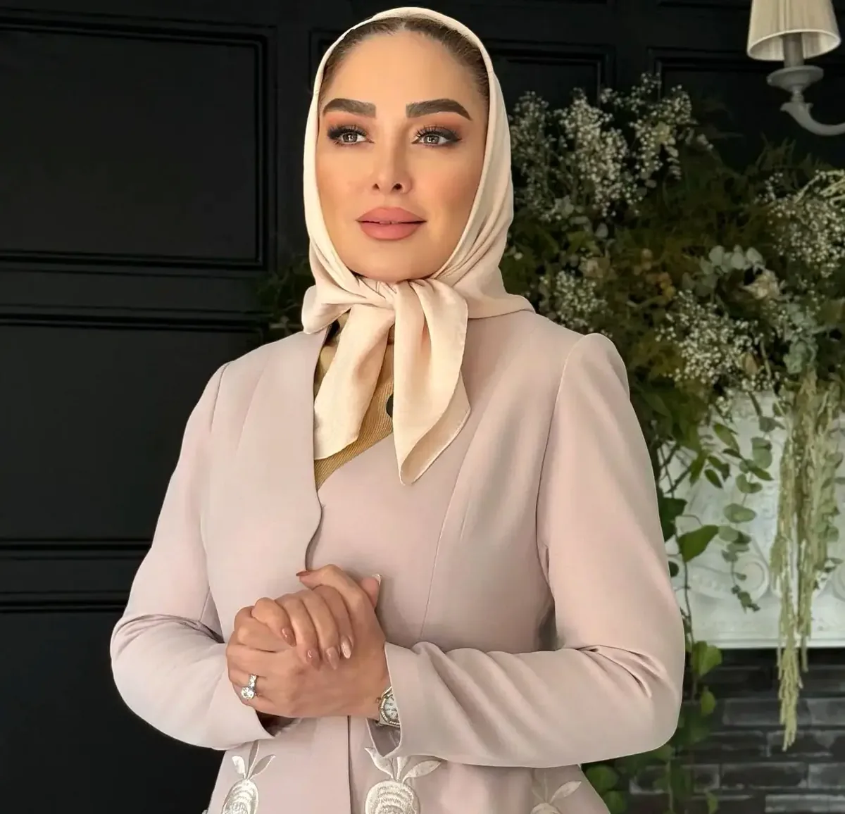 استایل تابستانی الهام حمیدی در خیابانهای اسپانیا/ عکس