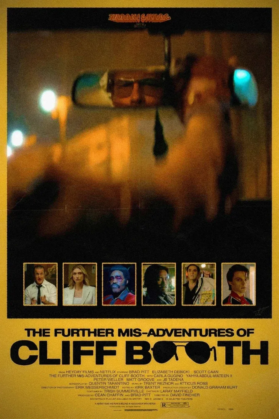 اولین پوستر The Further Mis-Adventures of Cliff Booth با کارگردانی دیوید فینچر منتشر شد | گیمفا