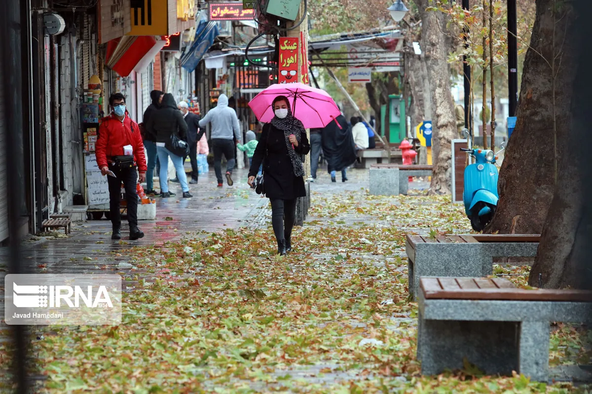 آسمان همدان بارانی میماند